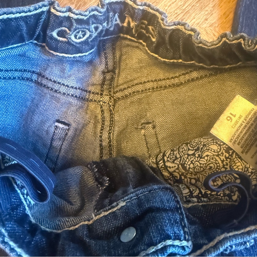 Cody James Boys Bootcut Blue Jeans size 16 - Picture 10 of 10